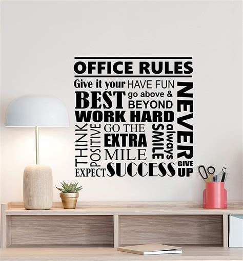 Office Wall Art Quotes