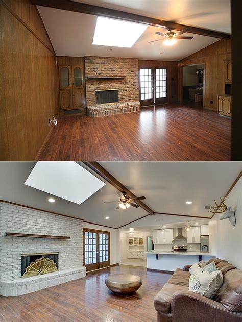 Old Home Remodel Before and After