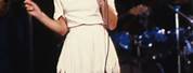 Olivia Newton John in White Dress