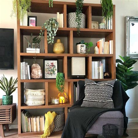 Open Shelves Living Room