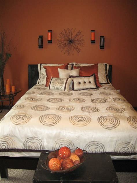 Orange Bedroom Walls