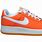 Orange Nike AF1