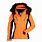 Orange Ski Jacket Women's