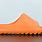 Orange Yeezy Slides
