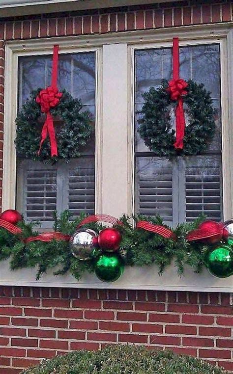 Outdoor Christmas Window Decorations