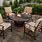Outdoor Fire Pit Table and Chairs