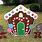 Outdoor Gingerbread House Decorations