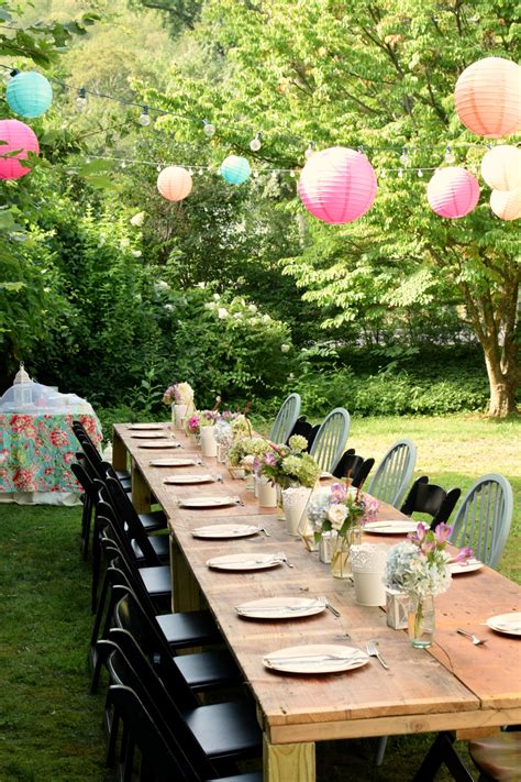Outdoor Party Decorating Ideas