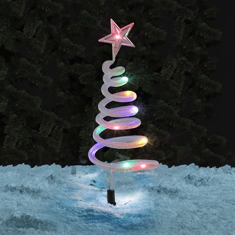Outdoor Spiral Christmas Tree Lights