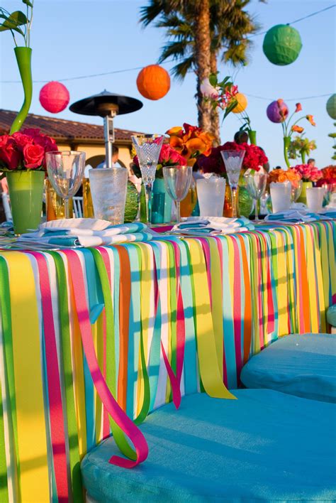 Outdoor Summer Party Decorating Ideas