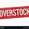 Overstock Sign