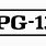 PG-13 Logo