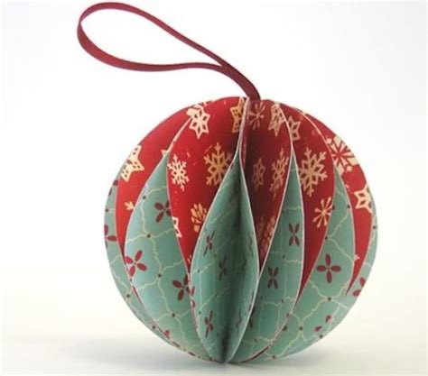 Paper Ball Ornaments