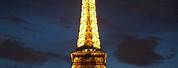 Paris Eiffel Tower Lights