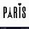 Paris SVG Fonts