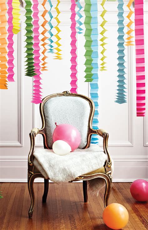Party Decorating with Streamers