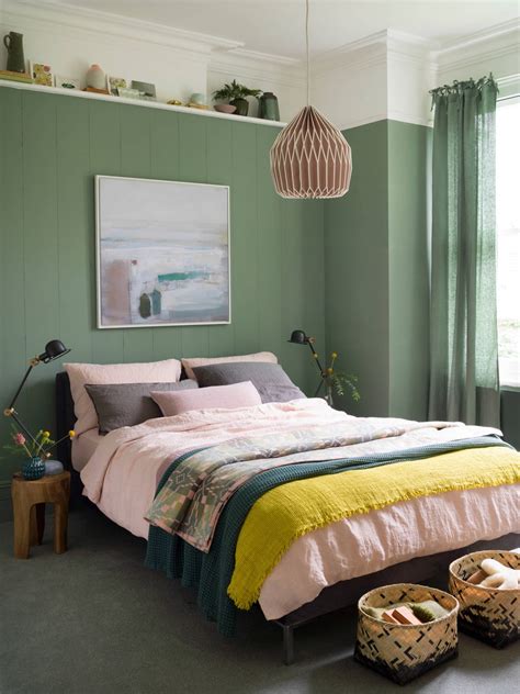 Pastel Green Bedroom