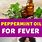 Peppermint Oil for Fever