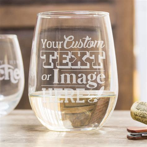 Personalized Wine Tumbler Glass