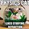 Physics Cat Meme