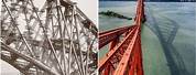 Pictures of the Forth Bridge Being Built