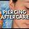 Piercing Aftercare