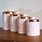 Pink Kitchen Canisters