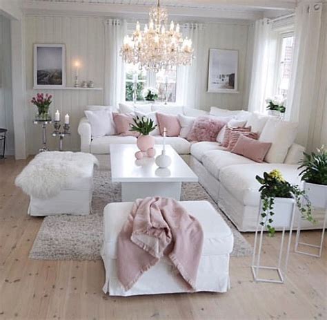 Pink Living Room Decor