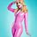 Pink PVC Bodysuit