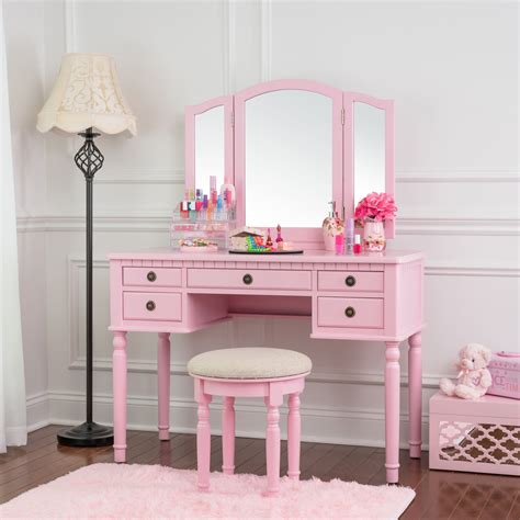 Pink Vanity Table
