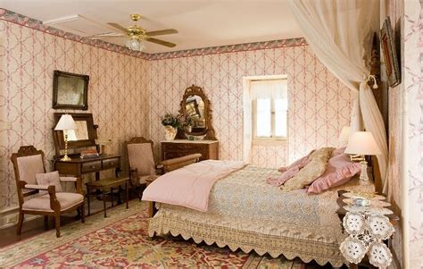 Pink Victorian Bedroom
