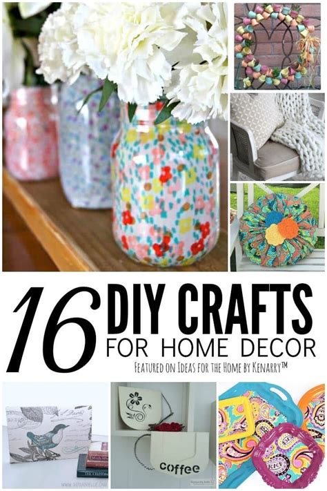 Pinterest Crafts for Home Decor
