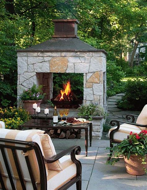 Pinterest Outdoor Fireplace Ideas