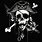 Pirate Skull Background