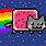 Pixel Neon Cat