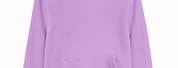 Plain Pastel Purple Hoodie