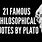 Plato Philosophy Quotes