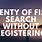 Plenty of Fish Search without Registering