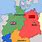 Post-War Germany Map