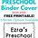 Preschool Binder Cover