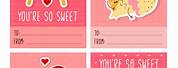 Printable Valentine Cards From Girl