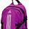 Purple Adidas Backpack
