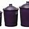 Purple Kitchen Canisters