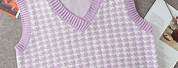 Purple Sweater Vest for Kids