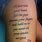 Quotes About Life and Love Tattoos