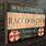 Raccoon City Sign