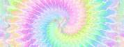 Rainbow Art Pastel Tie Dye