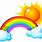 Rainbow Sunshine Graphic