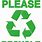 Recycle Signs Printable