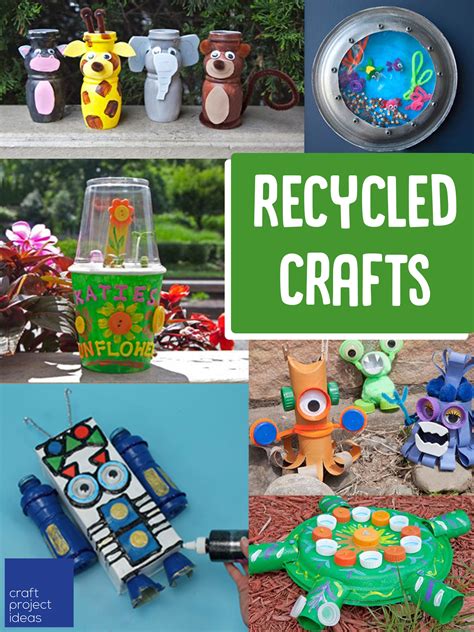 Recycled Earth Day Projects